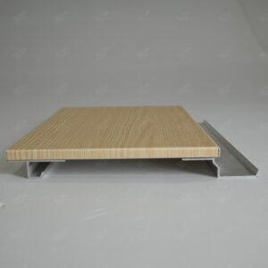 aluminum profile hook and batten component panel