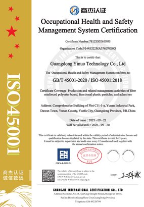 iso45001 cert