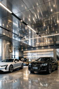 stainless steel honeycomb panels car showrooms